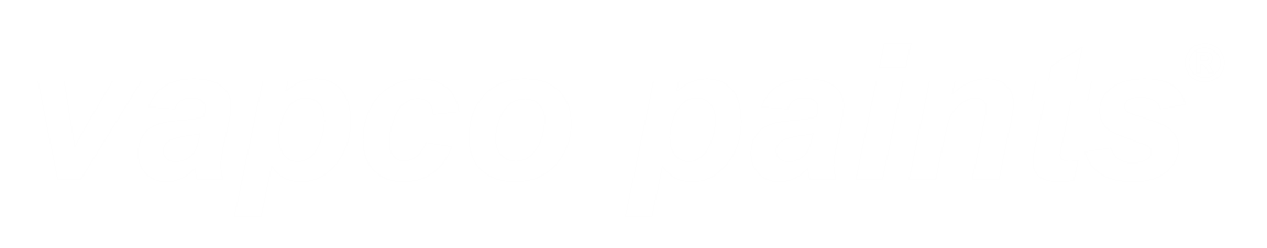 Vapco paints logo white